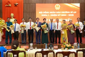 HĐND phường Dĩ An, TPHCM tổ chức Kỳ họp thứ I nhiệm kỳ 2021-2026