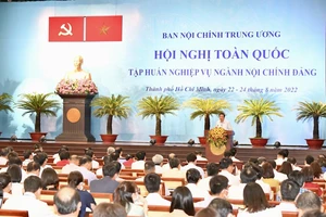 Hội nghị toàn quốc tập huấn nghiệp vụ ngành nội chính Đảng