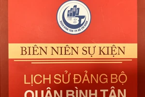 Quận Bình Tân ra mắt bộ sách Biên niên sự kiện lịch sử Đảng bộ quận