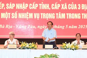 Ban Thường vụ Thành ủy TPHCM, Bình Dương và Bà Rịa - Vũng Tàu họp triển khai công tác sắp xếp đơn vị hành chính 