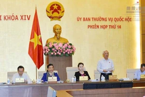 Lãnh đạo Quốc hội chủ trì phiên họp của UBTVQH