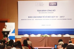 Quang cảnh buổi tọa đàm. Ảnh VEPR