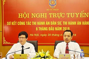 Kết quả thi hành án dân sự về tiền đạt thấp, giảm sâu so với cùng kỳ năm 2017 ​