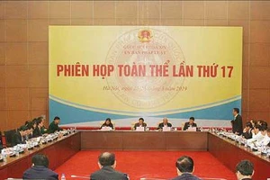 Quang cảnh phiên họp. Ảnh: TTXVN