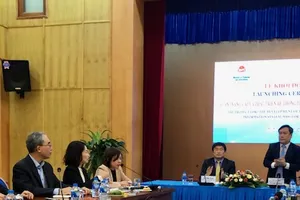 Thứ trưởng Bộ Kế hoạch và Đầu tư Vũ Đại Thắng phát biểu tại lễ khởi động dự án