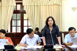 Bà Ngô Thị Minh đề nghị các địa phương báo cáo đầy đủ, chi tiết hơn về thực hiện quyền trẻ em 