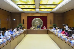 Quang cảnh phiên họp. Ảnh: Cổng thông tin điện tử Quốc hội