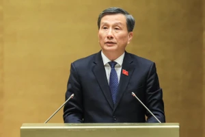 Chủ nhiệm Ủy ban Khoa học, Công nghệ và Môi trường Lê Quang Huy. Ảnh: QUANG PHÚC