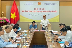 Quang cảnh buổi hội thảo 