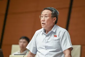 ĐB Hà Sỹ Đồng (Quảng Trị) nhận định, điều kiện để DN được phát hành trái phiếu riêng lẻ là vấn đề có nhiều ý kiến tranh luận. Ảnh: VIẾT CHUNG
