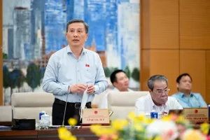 Chủ nhiệm Ủy ban Khoa học, Công nghệ và Môi trường Lê Quang Huy. Ảnh: VIẾT CHUNG 