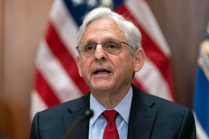 Bộ trưởng Tư pháp Mỹ Merrick Garland. Ảnh: AP