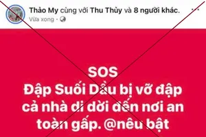 Khánh Hòa bác tin "vỡ đập Am Chúa, Suối Dầu"