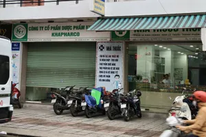 Lực lượng chức năng xuất hiện tại Công ty CP Dược phẩm Khánh Hòa