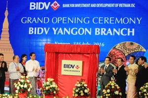 BIDV chấm dứt hoạt động văn phòng đại diện tại Yangon