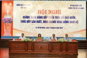Quang cảnh hội nghị. Ảnh: HOÀNG HÙNG