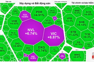 Nhóm cổ phiếu bất động sản tăng dựng đứng vì hút được dòng tiền 