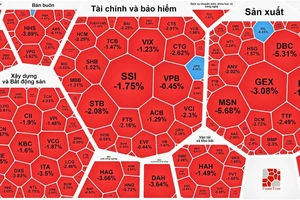 Thị trường có phiên bán tháo thứ 2 liên tục kéo VN-Index giảm sâu 