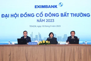 Eximbank bầu thêm 2 thành viên hội đồng quản trị tại Đại hội cổ đông bất thường sáng 18-9