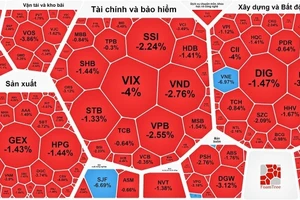 VN-Index một lần nữa mất 1.100 điểm 