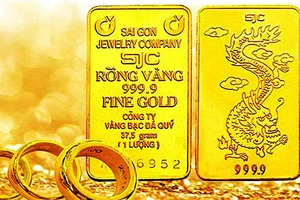 Vàng SJC tăng 1 triệu đồng/lượng 