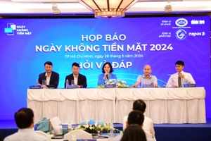 Buổi họp báo Ngày không tiền mặt 2024