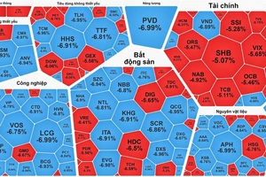 Bán tháo trong hoảng loạn, VN-Index “bay” gần 50 điểm