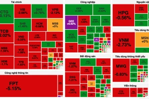 Cổ phiếu FPT bị bán tháo, chứng khoán giảm mạnh phiên giao dịch đầu năm Ất Tỵ