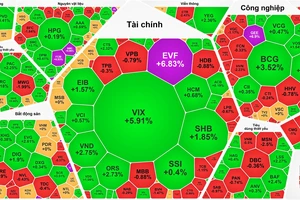 Cổ phiếu chứng khoán “lội ngược dòng” tăng mạnh