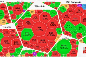 VN-Index giảm phiên thứ 2 sau khi lập đỉnh