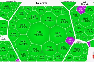 Lập đỉnh phiên thứ 4 liên tục, VN-Index vọt hơn 1.431 điểm