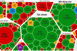 Nhóm cổ phiếu lớn tăng mạnh, VN-Index vượt 1.700 điểm