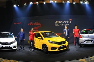  Honda Brio mới ra mắt ở Việt Nam với giá 418 triệu đồng. 