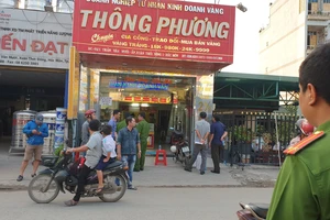 Hiện trường vụ việc. Ảnh: C.T