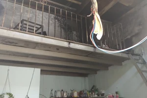 Nơi xảy ra vụ việc. Ảnh: C.T