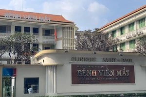 Bệnh viện Mắt TPHCM. Ảnh: CHÍ THẠCH