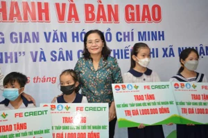 Chủ tịch HĐND TPHCM dự lễ khánh thành công trình Không gian văn hóa Hồ Chí Minh 