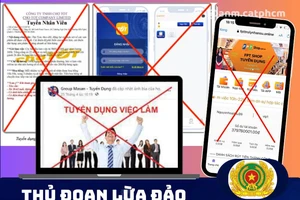 Công an TPHCM cảnh báo tội giả doanh nghiệp, tập đoàn lừa đảo người xin việc.