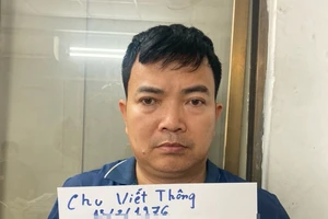 Chu Viết Thông tại công an 