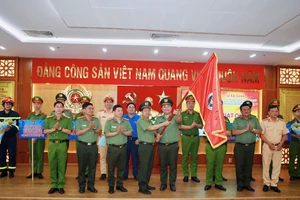 Công an TPHCM tổ chức lễ xuất quân các hoạt động đồng hành cùng thanh niên công an xã, thị trấn và ra mắt công trình của Thanh niên Công an TPHCM giai đoạn 2024 – 2027