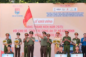 Công an TPHCM tổ chức Lễ Khởi động Tháng Thanh niên năm 2025