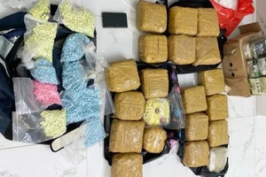 Tang vật ma túy thu giữ trước đó
