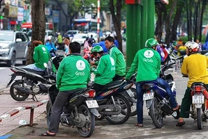 Tài xế Grab đình công, phản đối mức chiết khấu mới