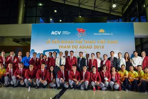 Đoàn Thể thao Việt Nam đi dự ASIAD 2018