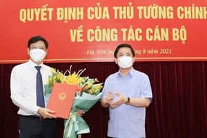 Công bố quyết định bổ nhiệm ông Nguyễn Xuân Sang làm Thứ trưởng Bộ GTVT