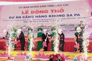 Lễ động thổ dự án Cảng hàng không Sa Pa