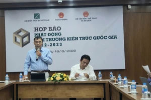 Họp báo công bố Giải thưởng Kiến trúc Quốc gia năm 2022-2023