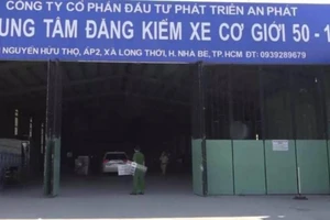 Thêm 2 trung tâm đăng kiểm tại TPHCM bị tạm đình chỉ