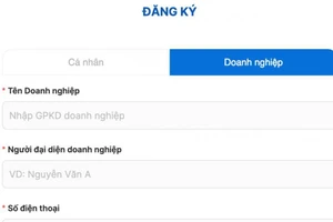 Ứng dụng đăng kiểm được bổ sung tính năng đăng ký tài khoản doanh nghiệp