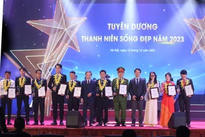 Lễ tuyên dương "Thanh niên sống đẹp" năm 2023